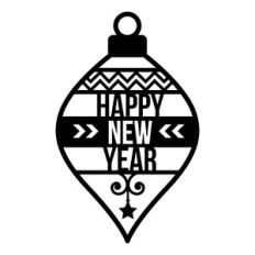happy new year decoration
