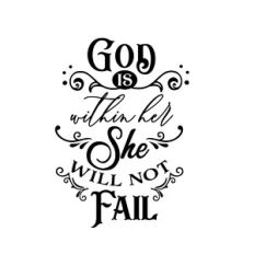 she will not fall