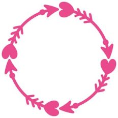 pink arrow frames