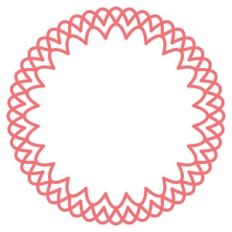 simple round frame