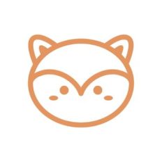 fox line art