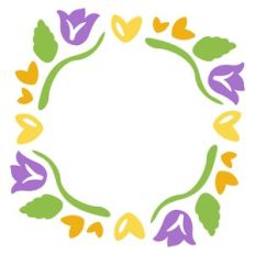 flower wreath design