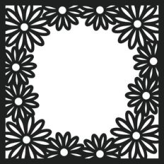decorative floral frame