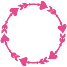 pink arrow frames