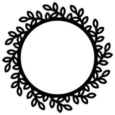 decorative floral wreath