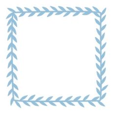 leaves border