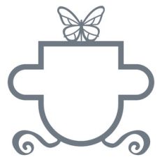 simple butterfly frame