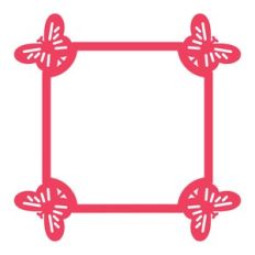 butterfly frame