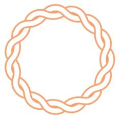 simple round frame