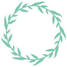leaves wreath