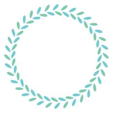 leaves wreath