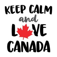 keep calm love canada
