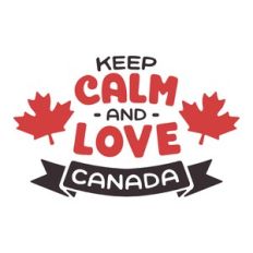 keep calm love canada
