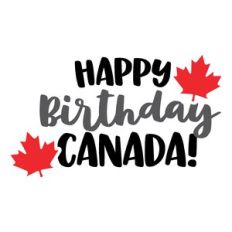 happy birthday canada