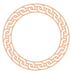 simple round frame