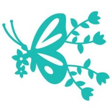 floral butterflies