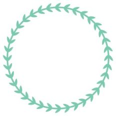 leaves wreath