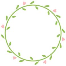 floral wreath design