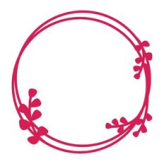 simple red frame