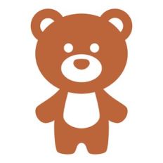 cute bear character