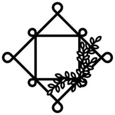 decorative floral frame