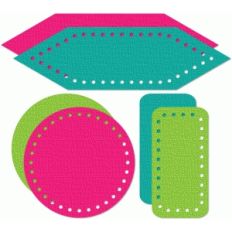 hole-punched shapes