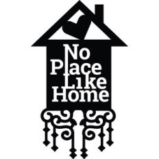 home with text design