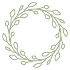 leaves wreath