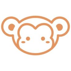 monkey line art