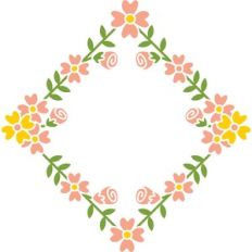 floral diamond
