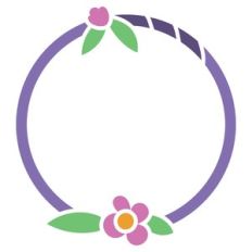 floral frames