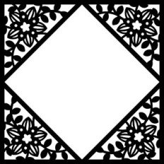 decorative floral frame