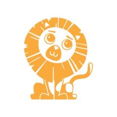 orange lion