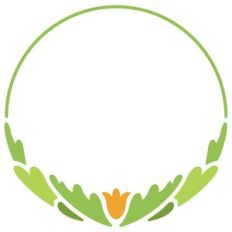 floral wreath design