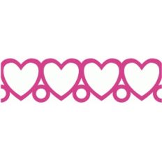 repeating heart border