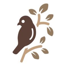 bird with branch