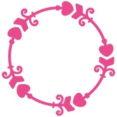 pink arrow frames