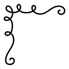 filigree corner decoration