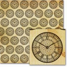 big ben clock face pattern