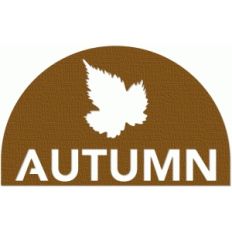 half-moon tab - autumn
