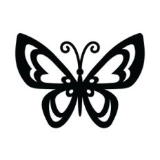 decorative butterfly design