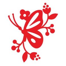 floral butterflies