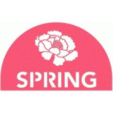 half-moon tab - spring
