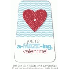 you're amazing - 3d card series