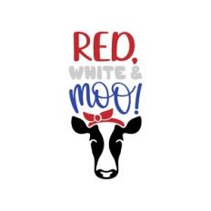 red white and moo