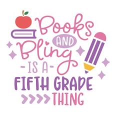 5th grade books and bling