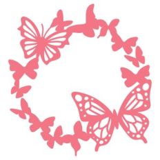 butterfly wreath