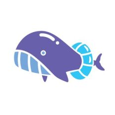 cute whale