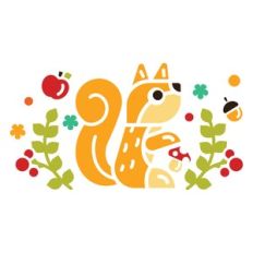autumn squirrel
