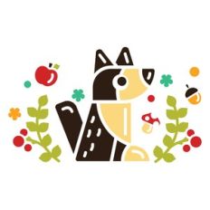autumn dog